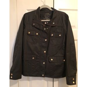 J Crew Relaxed Boyfriend Field Jacket